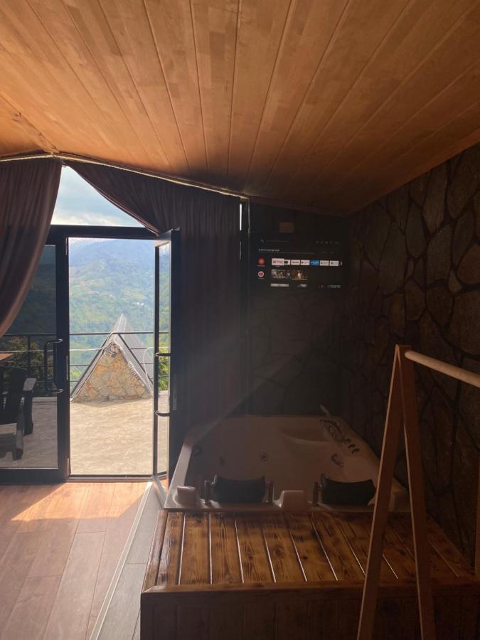 Nirvana Dag Evleri Çamlıhemşin Exteriör bild